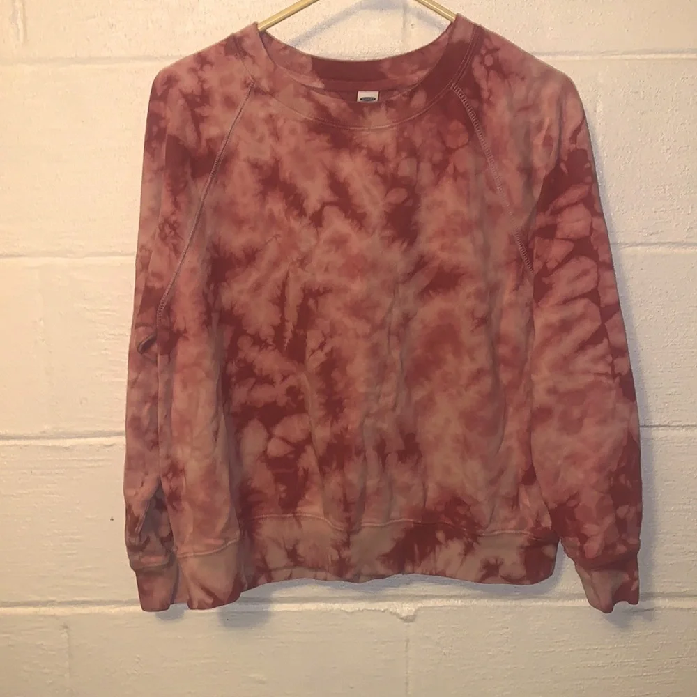 Old Navy Tie Dye Crew Neck Sweatshirt